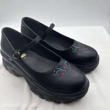 시마무라 안나 엘사 신발 블랙 디즈니