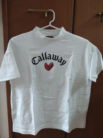 Callaway 하이넥 T셔츠 화이트