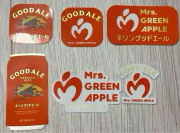 기린 Mrs. GREEN APPLE 스티커 컴플리트
