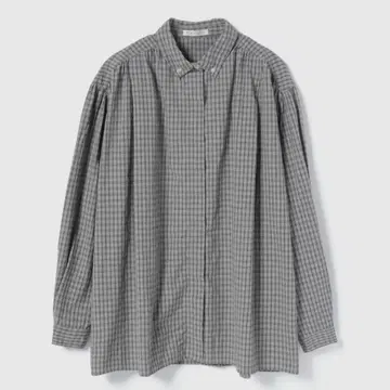 searoomlynn Cotton Wash 버튼 다운 턱 셔츠
