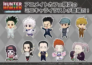 HUNTER x HUNTER 애니카페 아크릴 스탠드 선거편 컴플리트
