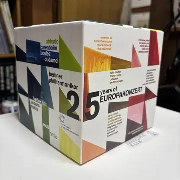 베를린 필 유럽 콘서트 DVD 박스 DVD 25매 세트