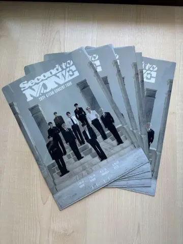 Second to NONE 2024 &TEAM 클리어 파일 5장 세트
