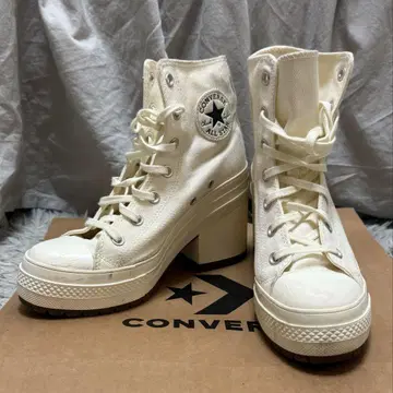 컨버스 디럭스 힐 화이트 25cm