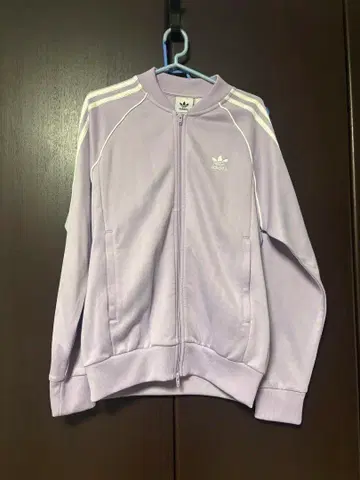 adidas 라벤더 저지 집업