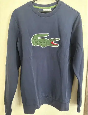 LACOSTE 네이비 맨투맨