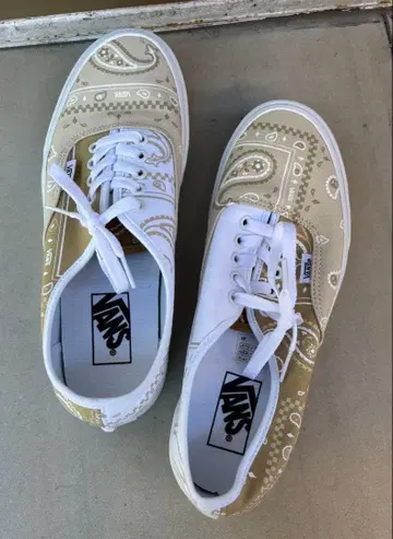 Vans 오센틱 페이즐리 무늬 26.0