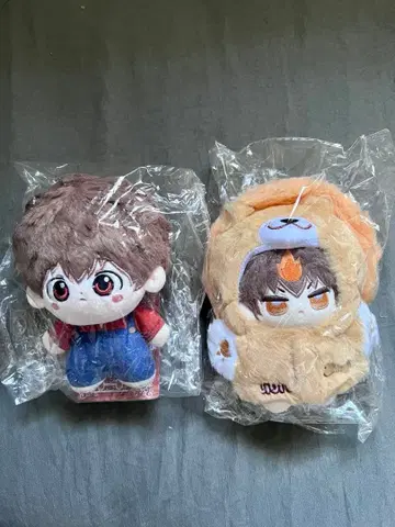 REBORN 데컬렉션 캔뱃지 사와다 츠나요시. 옷을 입은 인형