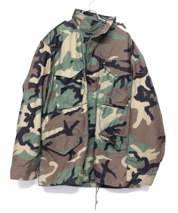 US.ARMY 구제 의류 M65 카모 패턴 우드랜드 카모 필드 자켓