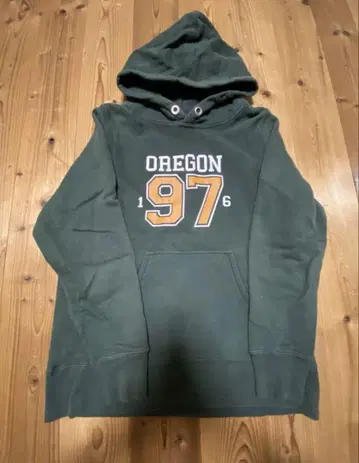 Oregon 97 다크 그린 후드티
