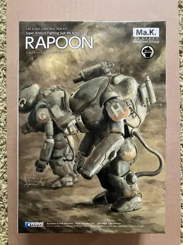 미조립 새상품 WAVE 1/20 Ma.K 라푼