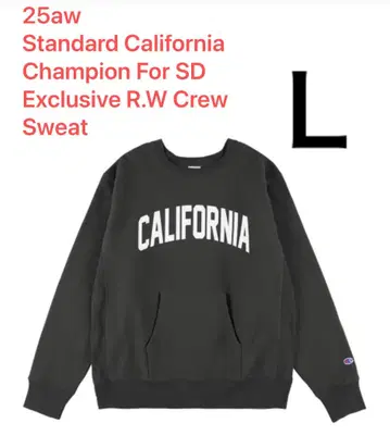 Champion For SD Exclusive R.W 크루 스웨트