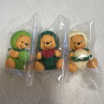 [디즈니 스토어 곰돌이 푸] 가챠가챠 수박 멜론 모모