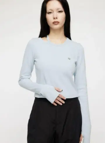 lagua gem 라구아 제 METAL MOTIF 롱T셔츠