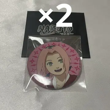 NARUTO 다이마루 마츠자카야 사쿠라 캔뱃지