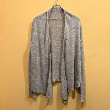 린넨 100% PAL'LAS PALACE 가디건 베이지 그레이지 0