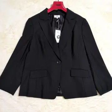 ensuite 블랙 싱글 버튼 자켓