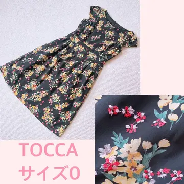 TOCCA 토카 꽃무늬 자수 원피스 사이즈 0/S
