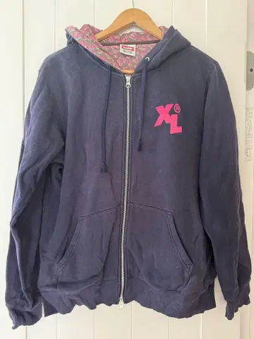 XLARGE 네이비 후드티