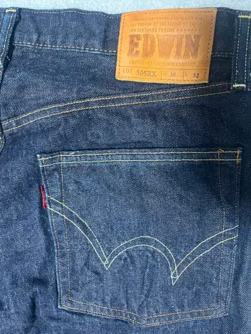 EDWIN 505XX 스트레이트 데님 30/32