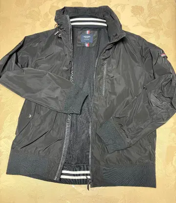BEAMS HEART / 볼륨 넥 MA-1 블랙 L 사이즈