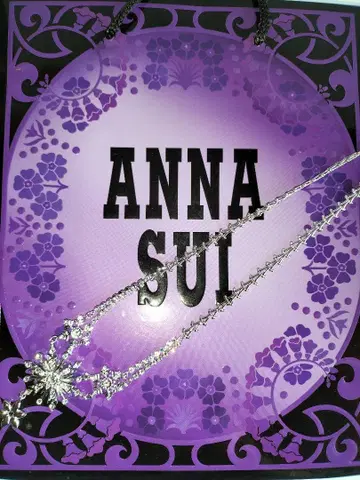 ANNA SUI 눈꽃 목걸이 세트