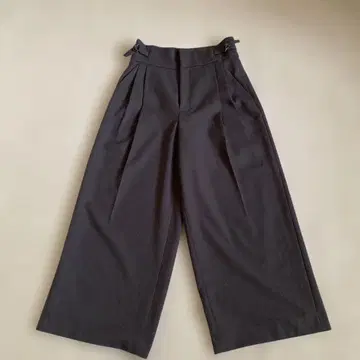 [ 새상품급 ] 로페 ROPE 턱 와이드 팬츠 38 브라운