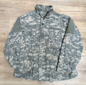 미군 실물 M65 ACU 카모 밀리터리 필드 자켓 레어 사이즈 XL