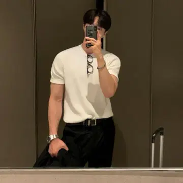 ORUN 리브 스트레치 썸머 니트 OR1360