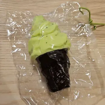 스퀴즈 쪼물쪼물 말차 소프트 아이스크림
