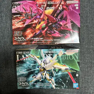 코드기어스 HG 홍련 성천팔극식 랜슬롯 알비온