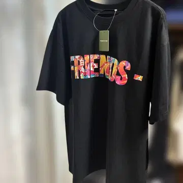 FRIENDS VLONE T셔츠 L 블랙 paledusk