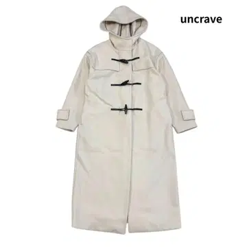 uncrave 앙크레이브 푸르프 멜톤 더플 코트 롱 코트