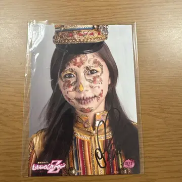 모모이로 클로버 Z 타마이 시오리 사인 포함 브로마이드