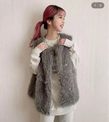 블록 퍼 베스트 새상품급