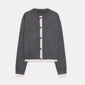 ZARA 콤비 니트 가디건