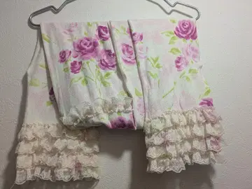 지저스 디아망테 흐릿한 장미 장미 프릴 스톨/숄 머플러