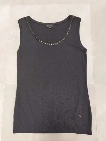 ESCADA 에스카다 비쥬 탱크탑 블랙 XS