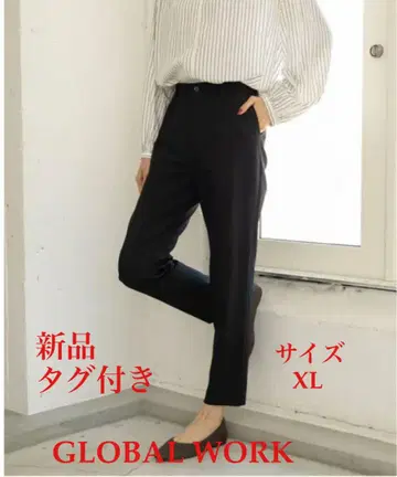 새상품 택 포함 GLOBAL WORK 스트레치 슬랙스 XL