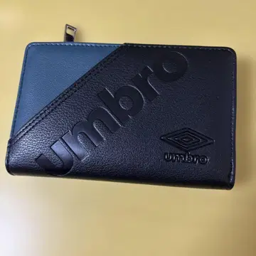 Umbro 접이식 지갑 블랙/파랑