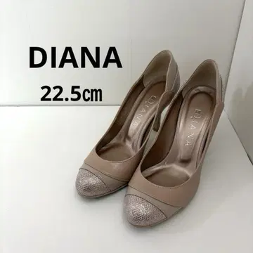 새상품급 DIANA 다이애나 펌프스 글리터 라메 22.5cm