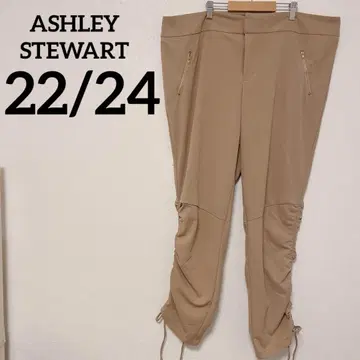 ASHLEY STEWART [ 22/24 ] 베이지 캐주얼 팬츠