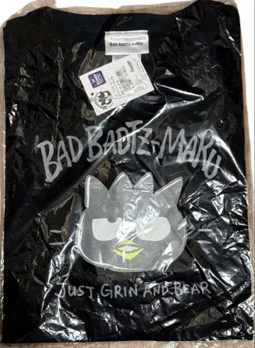 바츠마루 30주년 BIG T셔츠 L사이즈 30cm 블랙