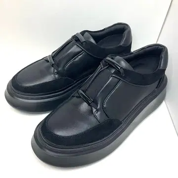 LE TALON 루탈론 더블 메탈 슬립온 스니커즈 블랙