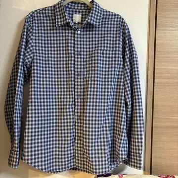 THE NORTH FACE 체크 무늬 긴팔 셔츠