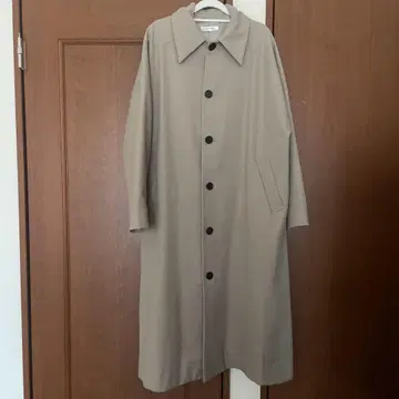 MOUSSY 베이지 롱 코트 사이즈 2