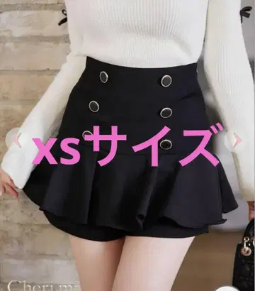 셰리미 더블 버튼 치마바지 xs