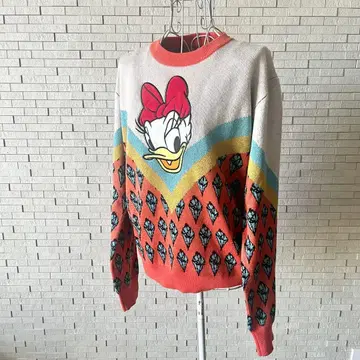 [빈티지] Disney 디즈니 긴팔 니트 스웨터 올드 미키