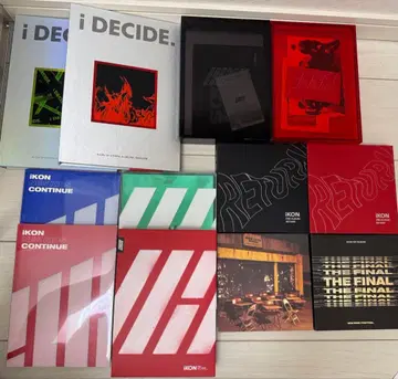 iKON 묶음 판매 준회 CD 트레이딩 카드
