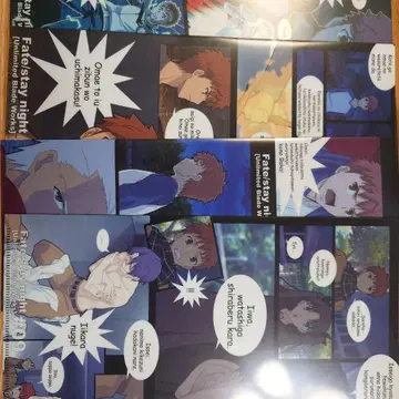 Fate/stay night [UBW] 클리어 파일 4장 세트
